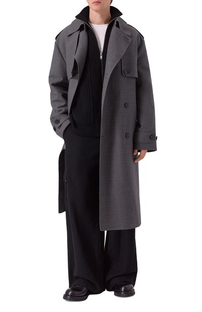Мужские шерстяные брюки-карго JIL SANDER, арт. J47KA0291-J41423