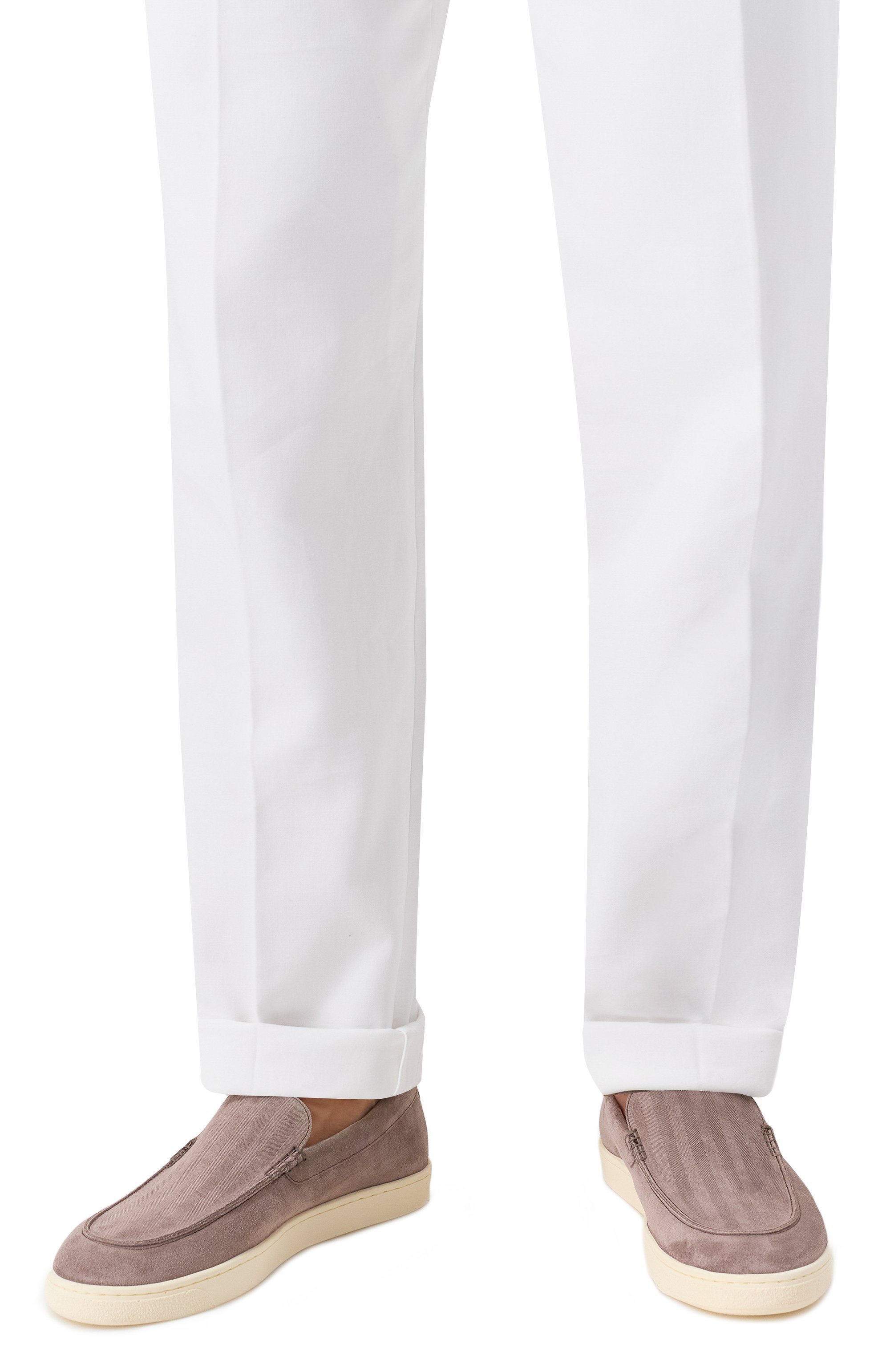 Замшевые лоферы BRUNELLO CUCINELLI темно-бежевого цвета по цене 116000 руб., арт. MZUHVSN335, фото 3 Замшевые лоферы BRUNELLO CUCINELLI, арт. MZUHVSN335, фото 3