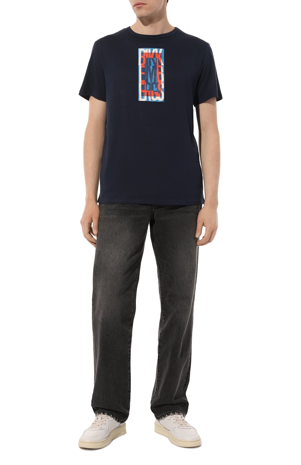 Хлопковая футболка DIRK BIKKEMBERGS, арт. BKK2MTS04, фото 2