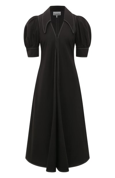 Хлопковое платье GANNI, арт. F7127, фото 1