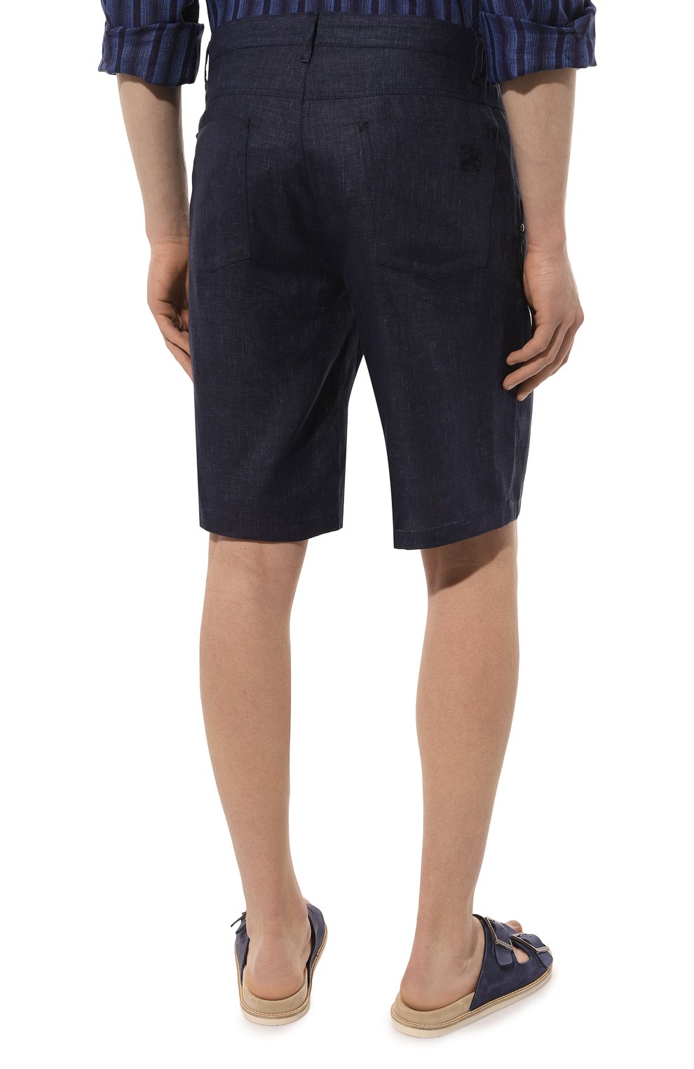 Льняные шорты ZILLI, арт. M0Z-D0181-LIN01/R001, фото 4