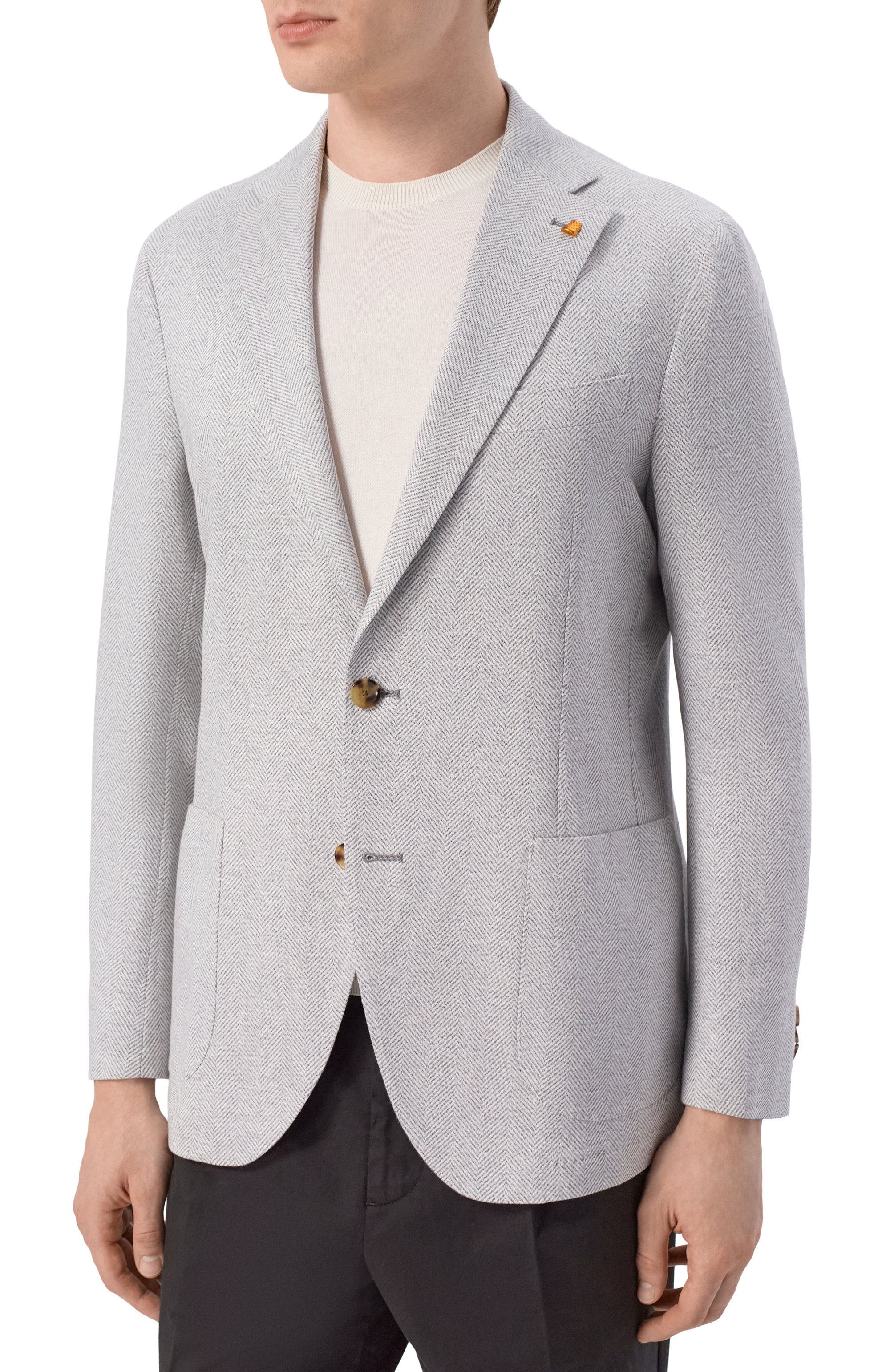 Пиджак изо льна и хлопка SARTORIA LATORRE, арт. JD74/JJ253, фото 3