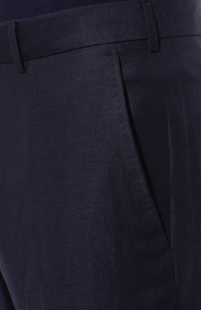 Брюки из шерсти и льна ZEGNA, арт. 718F13A7/75TB12, фото 5