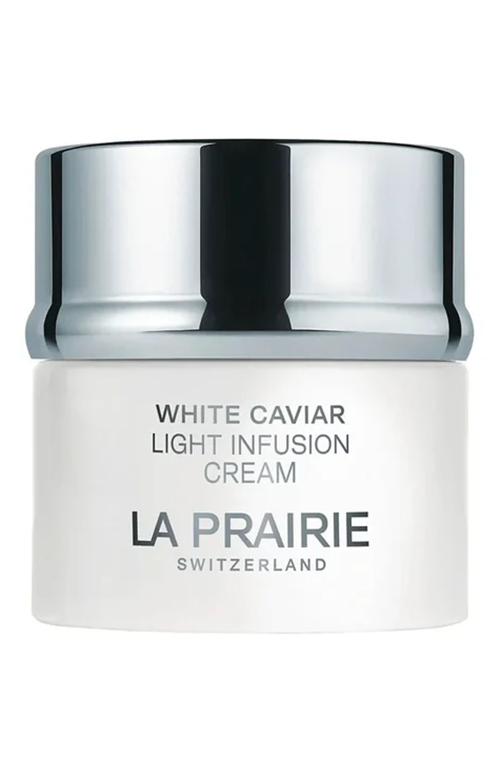 Крем для лица white caviar light infusion cream (50ml) LA PRAIRIE бесцветного цвета по цене 99600 руб., арт. 7611773156820, фото 1 Крем для лица white caviar light infusion cream (50ml) LA PRAIRIE, арт. 7611773156820, фото 1