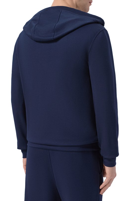 Толстовка из вискозы Kiton UMM0749 Синий  UMM0749 Фото 4