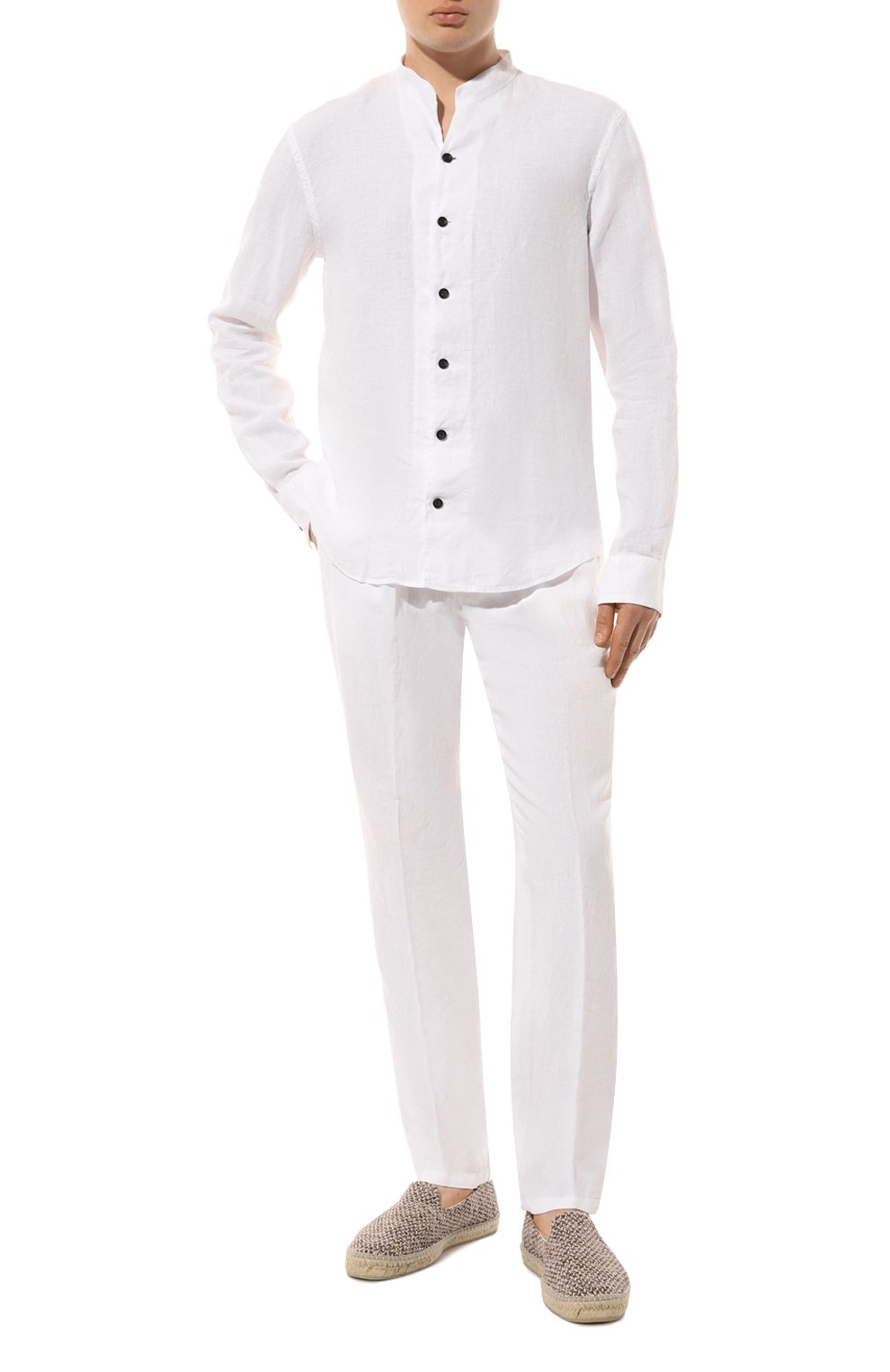 Льняная рубашка HANNES ROETHER, арт. T029PAS.608, фото 2