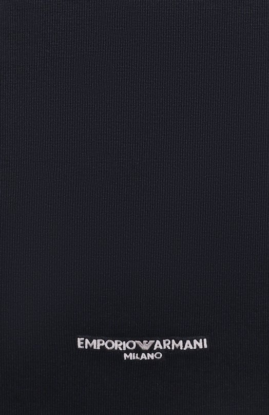 Шерстяной шарф Emporio Armani EM003713/AF18241 Синий  EM003713/AF18241 Фото 4