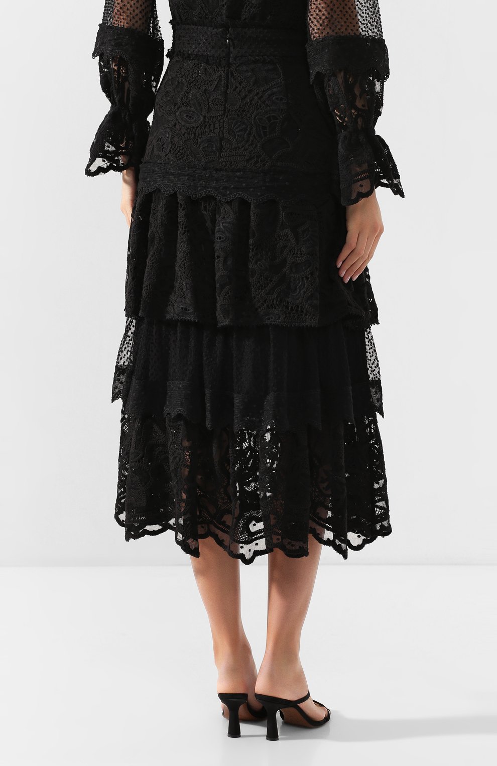 Юбка-миди Alexis цвет черный купить в ЦУМ OUTLET, арт. A4190907-5787
