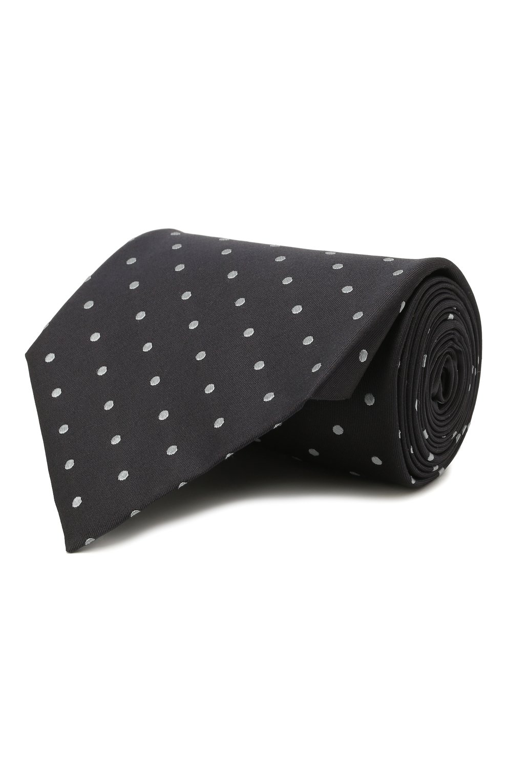 Шелковый галстук TOM FORD темно-синего цвета по цене 25950 руб., арт. 2TF10/XTF, фото 1 Шелковый галстук TOM FORD, арт. 2TF10/XTF, фото 1