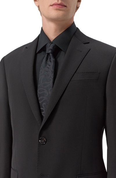 Шелковый галстук GIORGIO ARMANI, арт. GM000800/TE22429, фото 2
