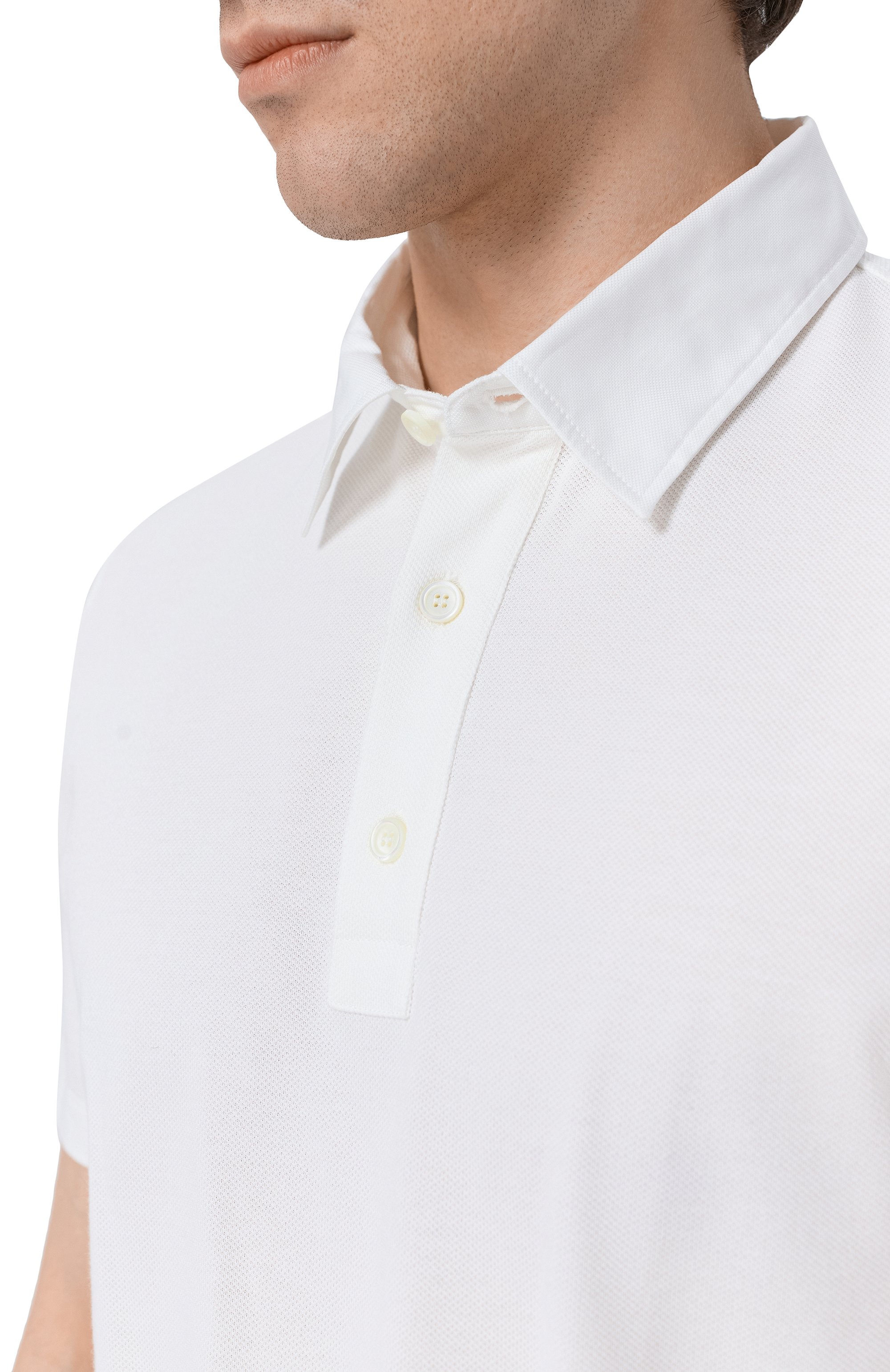 Хлопковое поло BRIONI, арт. UJUP0L/PA627, фото 5