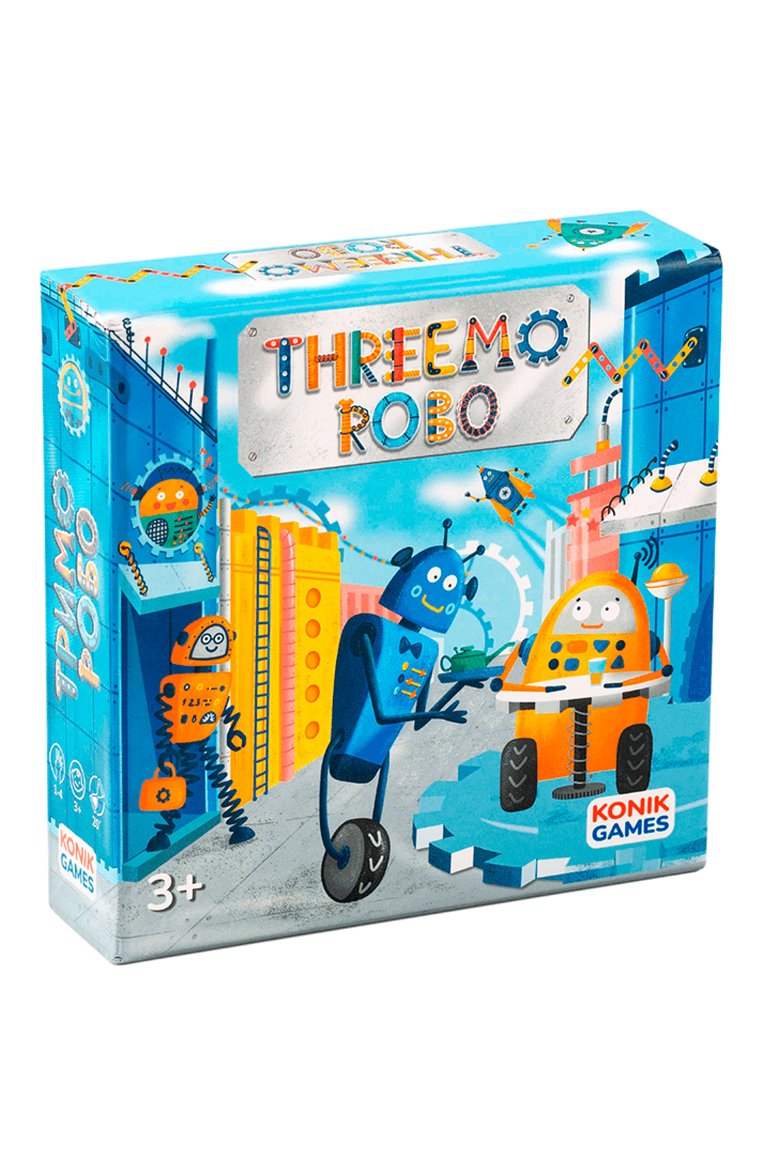 Настольная карточная игра Тримо Робо KONIK GAMES детского разноцветного ...