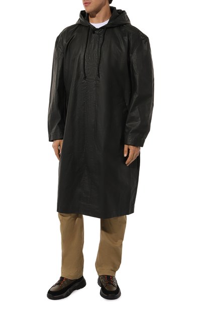Хлопковый плащ DIESEL, арт. A10490/0CMAN, фото 3