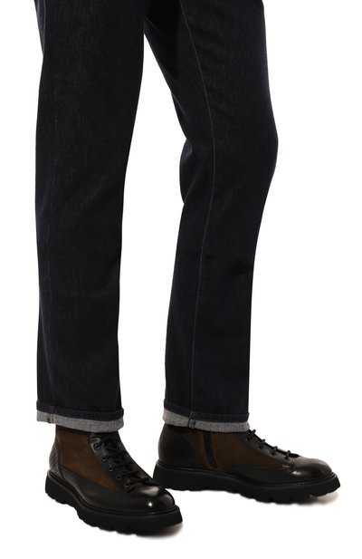 Кожаные ботинки DOUCAL'S, арт. DU3236G0TNPF744N, фото 3