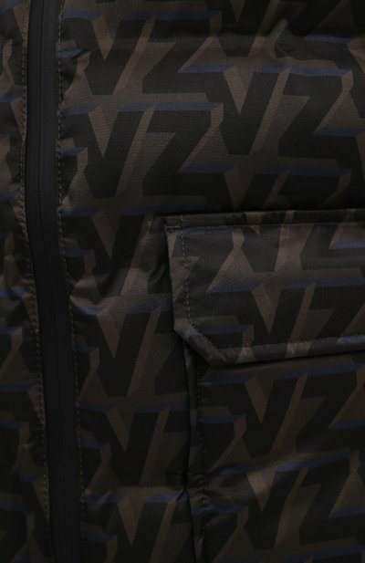 Пуховик ZADIG AND VOLTAIRE хаки цвета по цене 42400 руб., арт. WKCD3403F, фото 5 Пуховик ZADIG AND VOLTAIRE, арт. WKCD3403F, фото 5