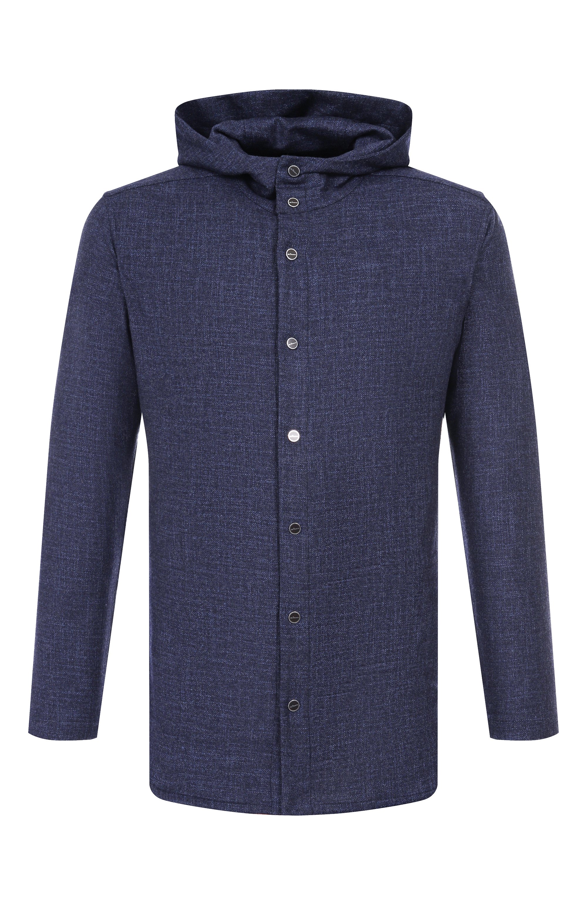 Рубашка из шерсти и шелка KITON, арт. UMCPETEK0119G06, фото 1