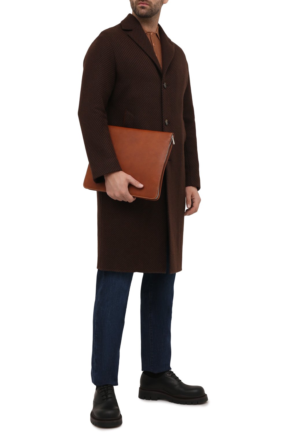 Кожаная папка для документов BRUNELLO CUCINELLI, арт. MWZIU187, фото 3