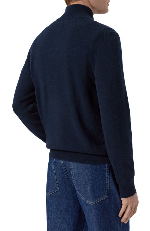 Джемпер из шерсти и кашемира BOSS 50549984 Синий  50549984 Фото 4