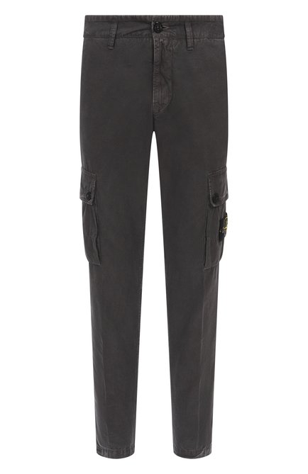 Мужские хлопковые брюки-карго STONE ISLAND, арт. K1S153100303/S00WA
