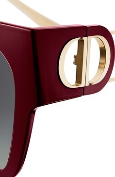 Женские солнцезащитные очки  DIOR EYEWEAR бордового цвета, арт. 30MNTGN1LHF1I | Фото 4 (Тип очков: С/з; Региональные ограничения белый список (Axapta Mercury): RU, Не проставлено; Re-sync: On; Нос: Не проставлено; Материал: Пластик; Оптика Гендер: оптика-женское)