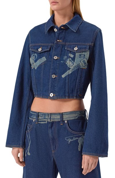 Джинсовая куртка JEAN PAUL GAULTIER, арт. 26/01-W-JA035/D027, фото 3