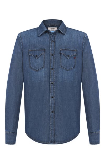 Мужская джинсовая рубашка REPLAY, арт. M4860T.000.26C 92A