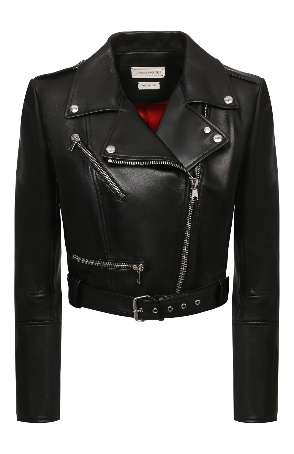 Кожаная куртка ALEXANDER MCQUEEN, арт. 668451/Q5AGN, фото 1