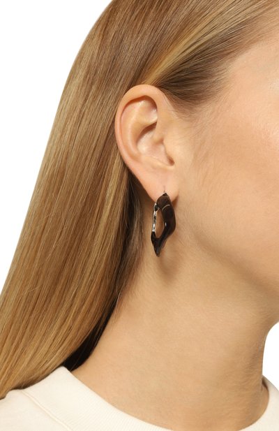 Серьги JIL SANDER разноцветного цвета по цене 81800 руб., арт. J11VG0205 P4880, фото 2 Серьги JIL SANDER, арт. J11VG0205 P4880, фото 2