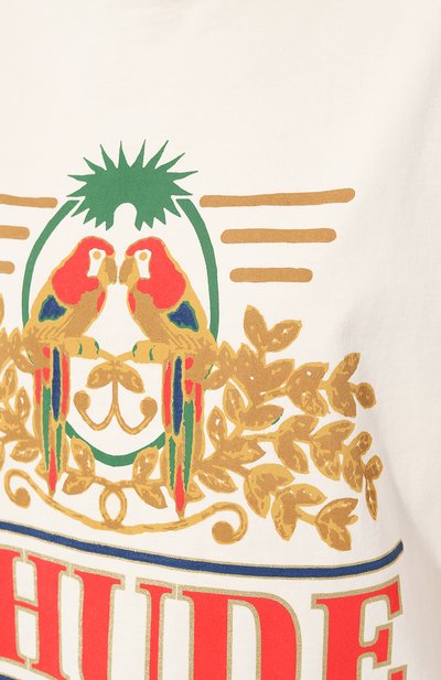 Хлопковая футболка RHUDE, арт. RHSS23TT33837611, фото 5