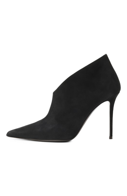 Замшевые ботильоны Cluedo 105 Giuseppe Zanotti Design I570003 Чёрный  I570003 Фото 4