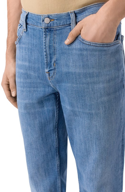 Джинсы Straight 7 For All Mankind 7TE70F97 Голубой  7TE70F97 Фото 5