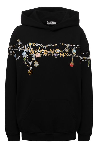 Женский хлопковое худи GIVENCHY, арт. BWJ01C3Z4Q