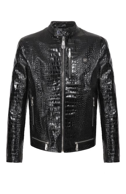 Мужская кожаная куртка PHILIPP PLEIN, арт. SAFC MLB2035 PLE010N