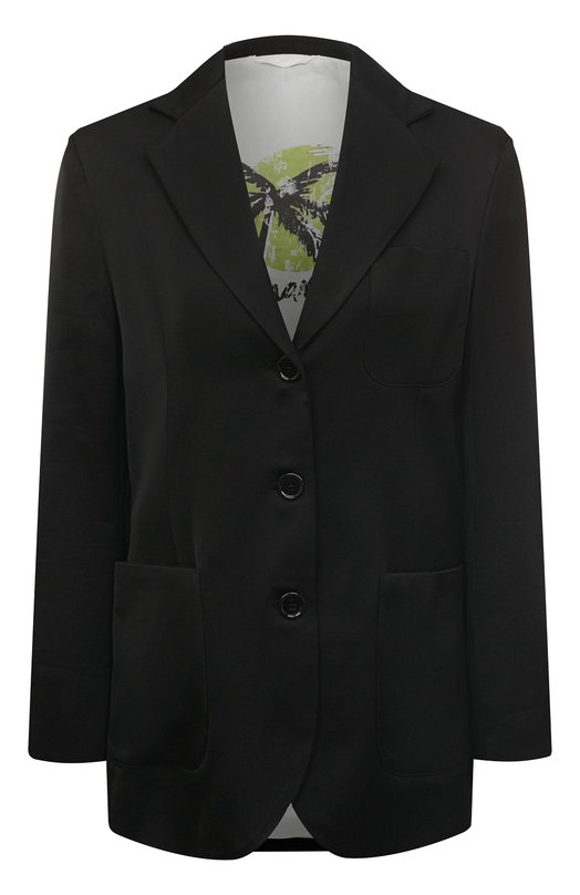 

Жакет из вискозы Ermanno Firenze, Чёрный