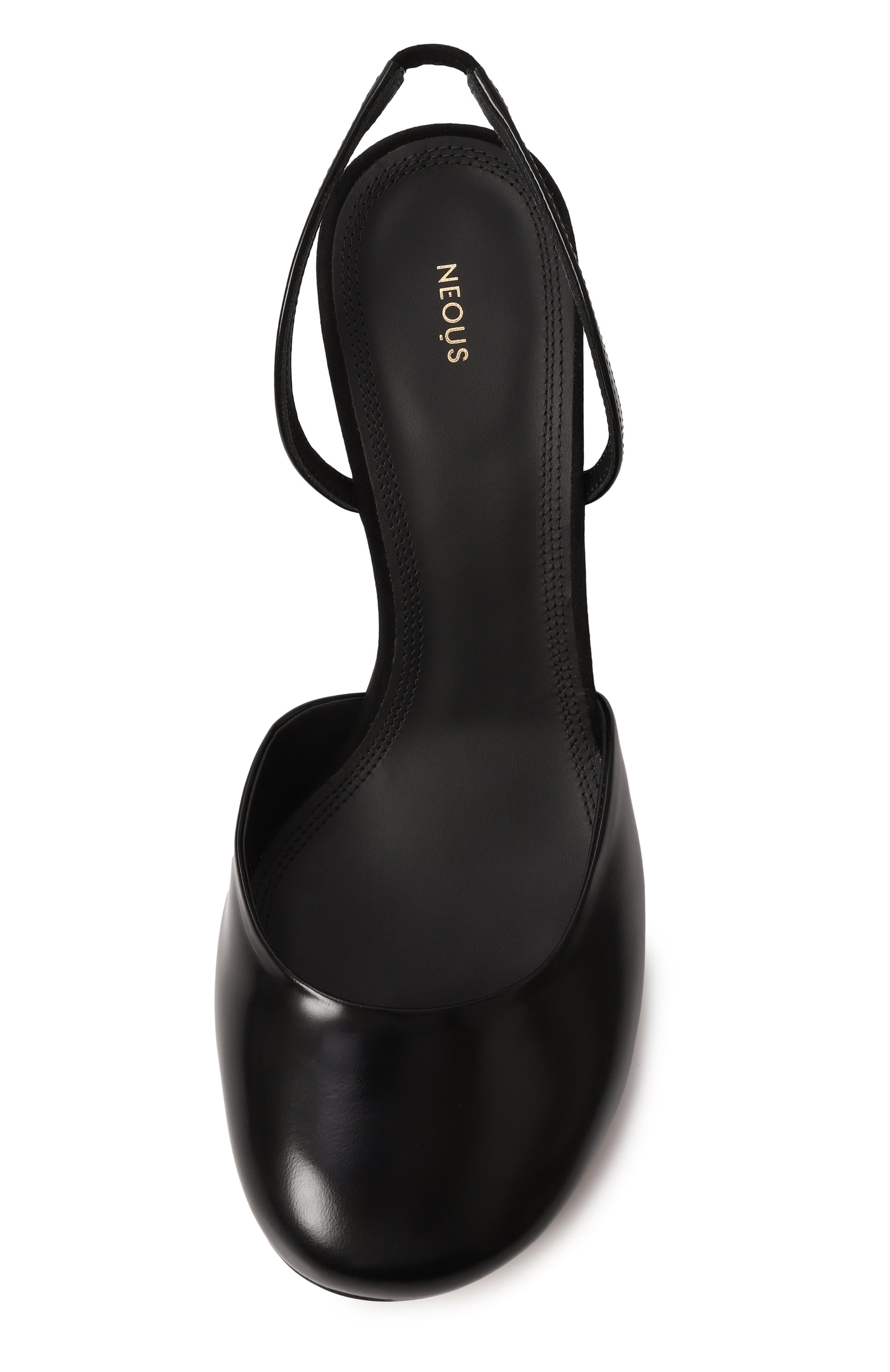 Кожаные туфли baten 80 NEOUS черного цвета по цене 87100 руб., арт. 00451AS01, фото 6 Кожаные туфли baten 80 NEOUS, арт. 00451AS01, фото 6