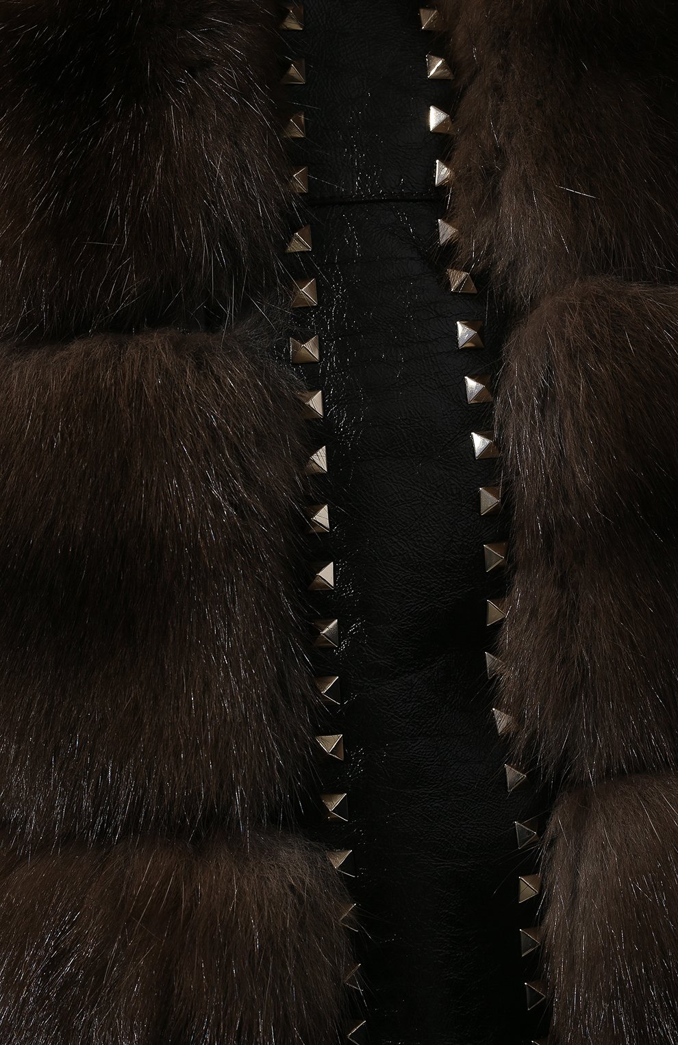 Жилет из меха соболя VALENTINO, арт. QF3FC23518F, фото 5