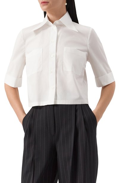 Хлопковая рубашка DOLCE & GABBANA, арт. F5S04T/FU5T9, фото 3