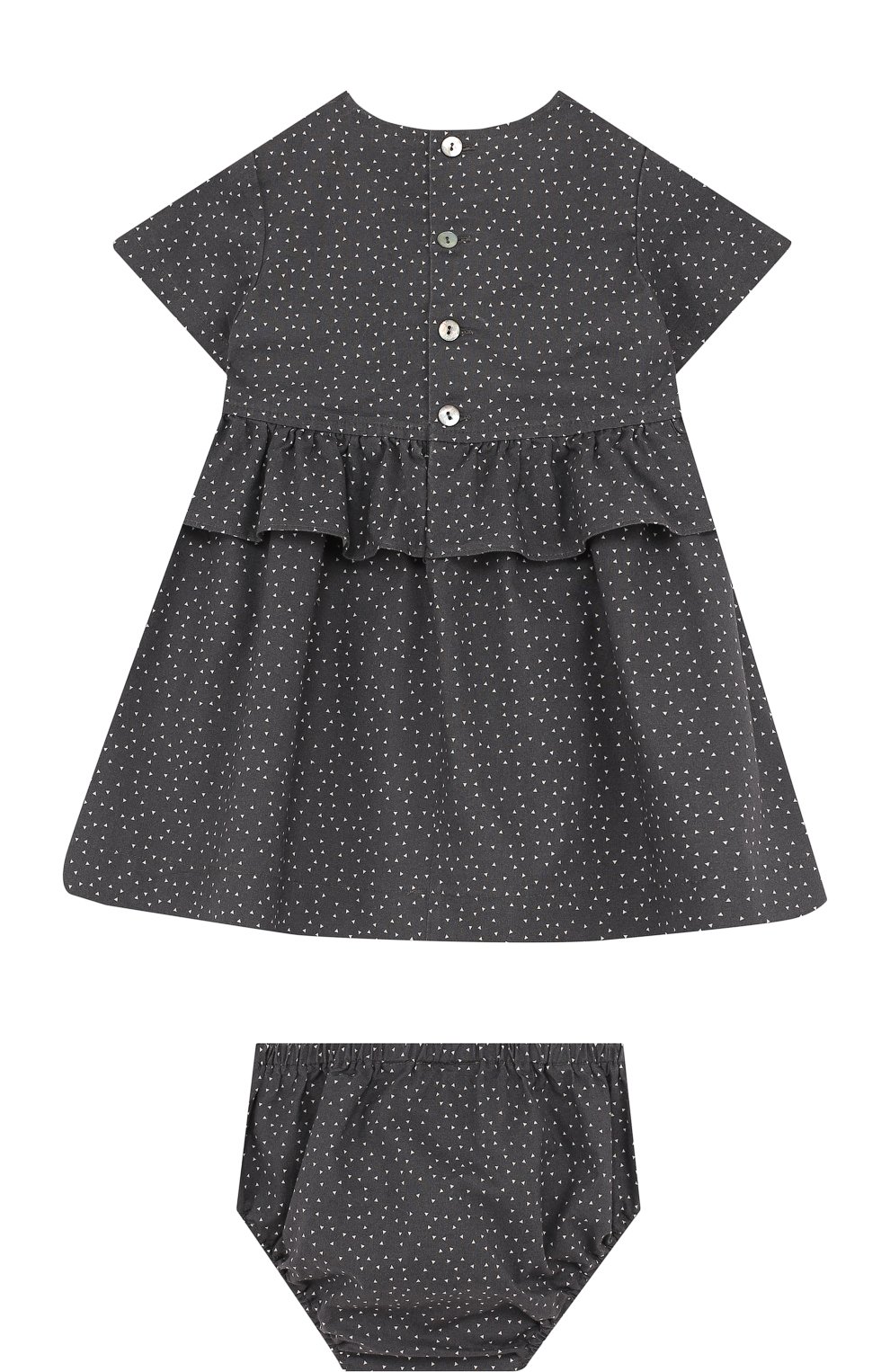 Хлопковый комплект из платья и трусов ALETTA, арт. RW88635/1M-18M, фото 2