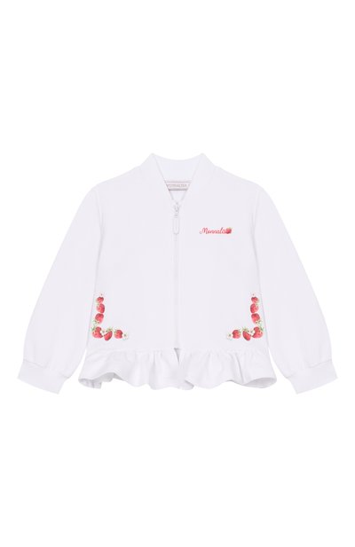 Хлопковая толстовка MONNALISA, арт. 39G803