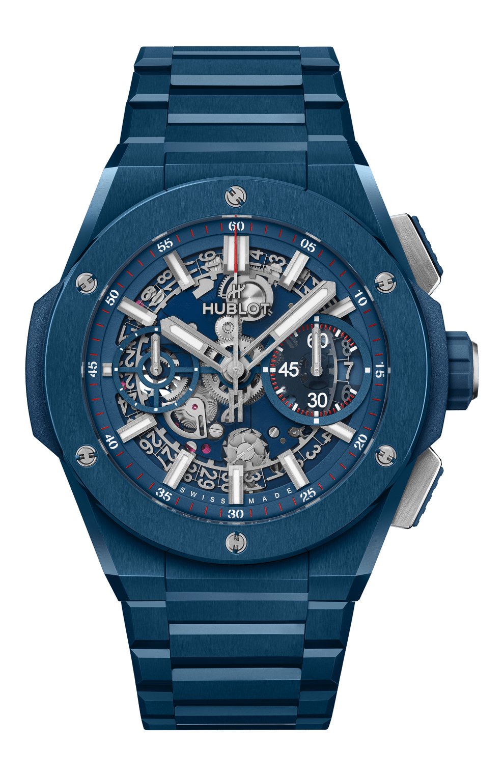 Часы integrated blue ceramic HUBLOT, арт. 451.EX.5123.EX, фото 1
