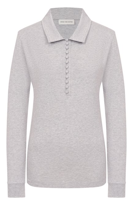 Женское хлопковое поло DRIES VAN NOTEN, арт. 011115-2603-813
