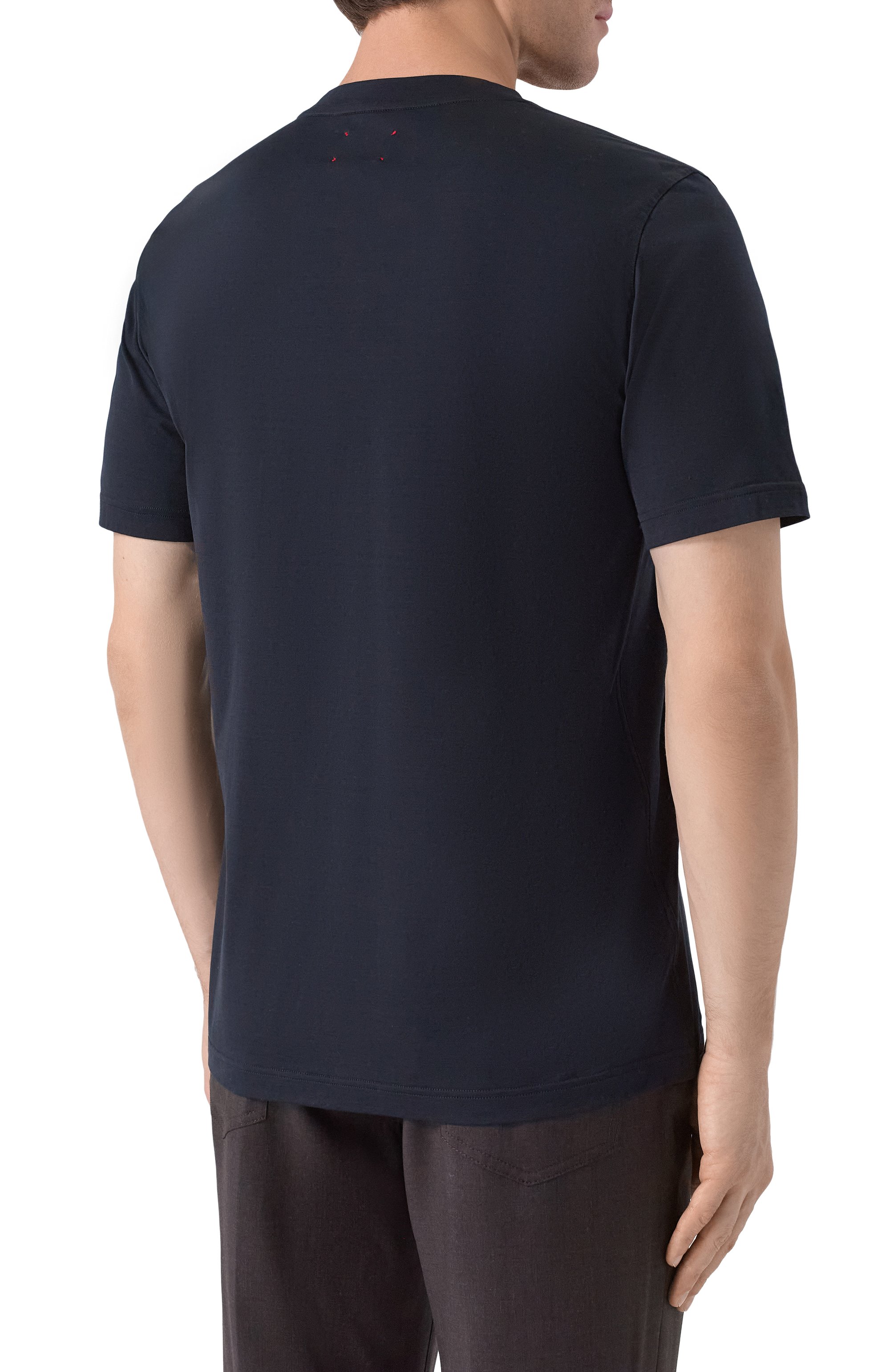 Хлопковая футболка KITON, арт. UMK0721K5, фото 4