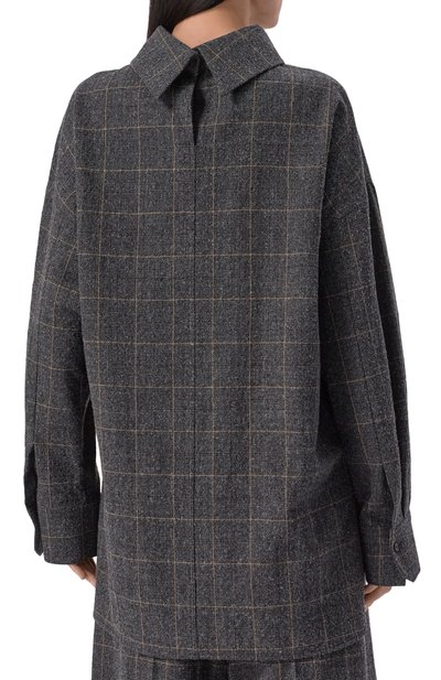 Рубашка из хлопка и шерсти JUUN.J, арт. JW4X64W01, фото 4