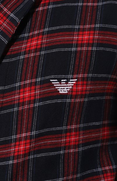 Хлопковый халат EMPORIO ARMANI, арт. 111910/3F599, фото 5