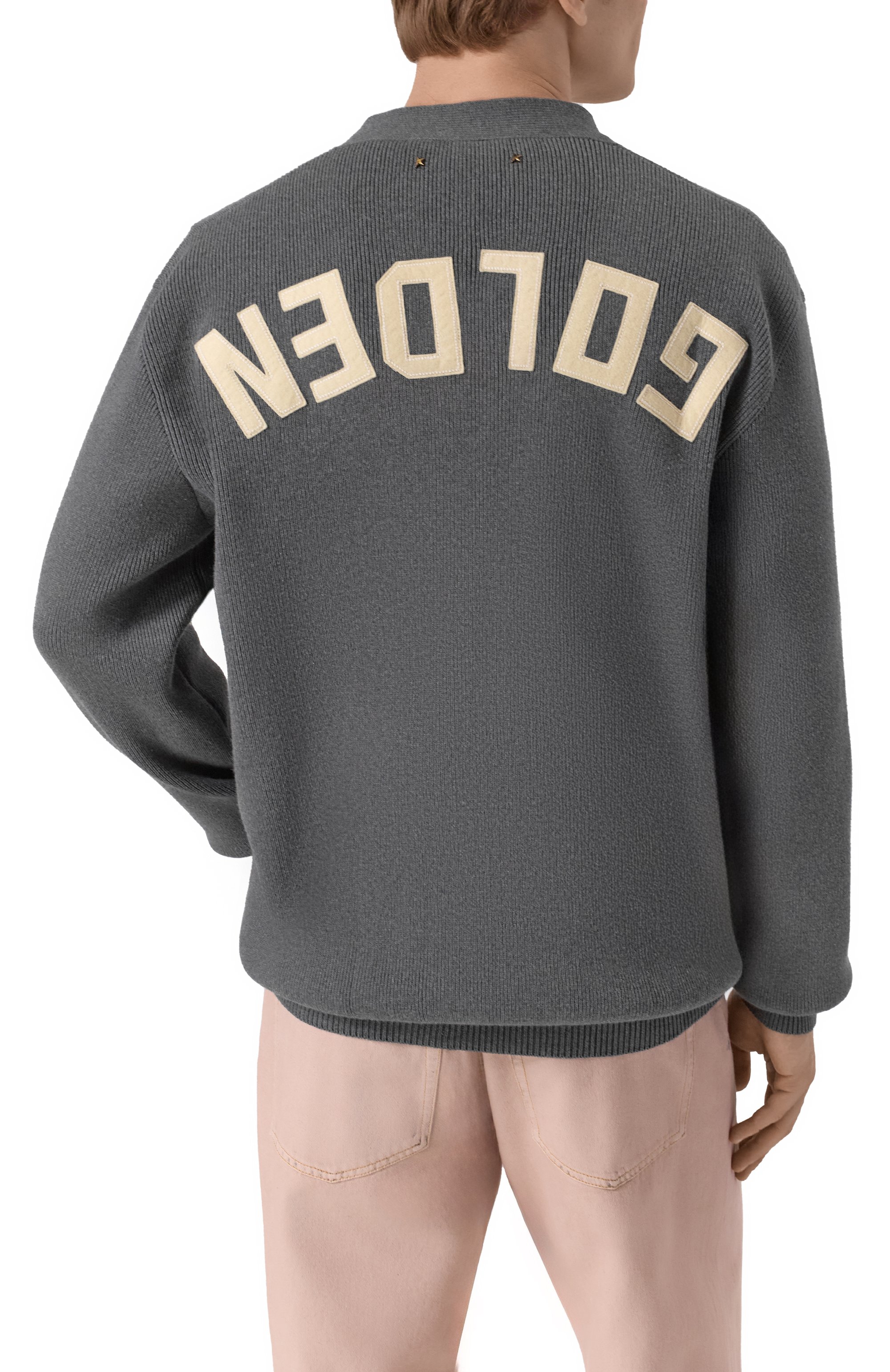 Хлопковый кардиган GOLDEN GOOSE DELUXE BRAND, арт. GMP00946.P000662, фото 4