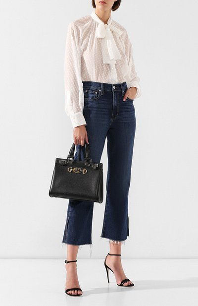 Сумка gucci zumi small GUCCI черного цвета по цене 352000 руб., арт. 569712/1B90X, фото 2 Сумка gucci zumi small GUCCI, арт. 569712/1B90X, фото 2