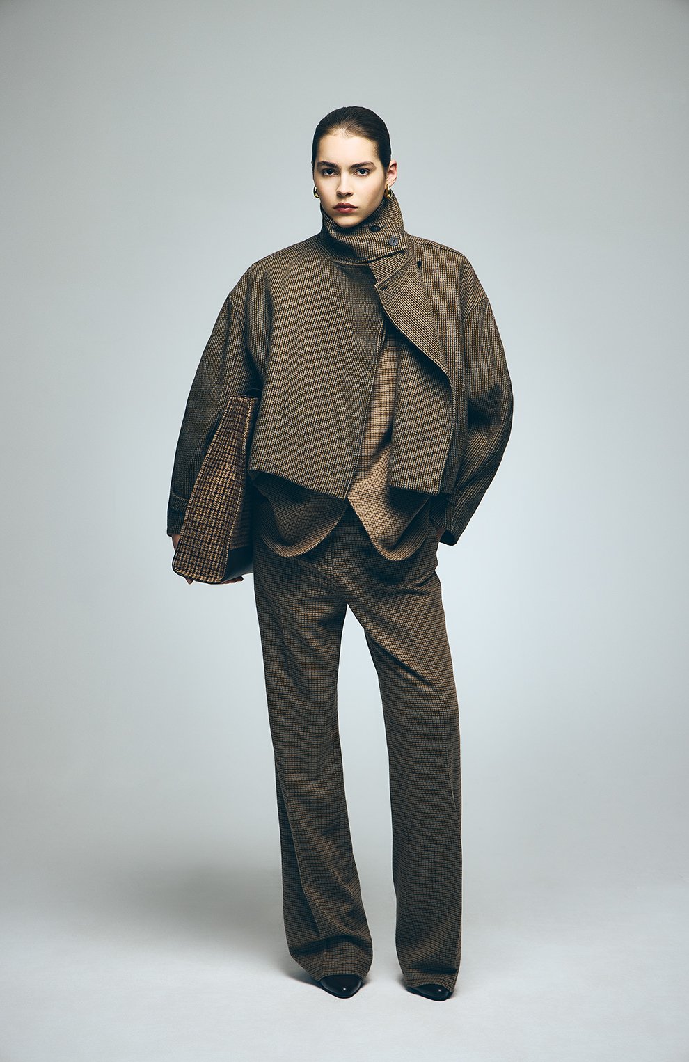 Шерстяное полупальто LE17SEPTEMBRE, арт. LS2479JK004EBR, фото 8