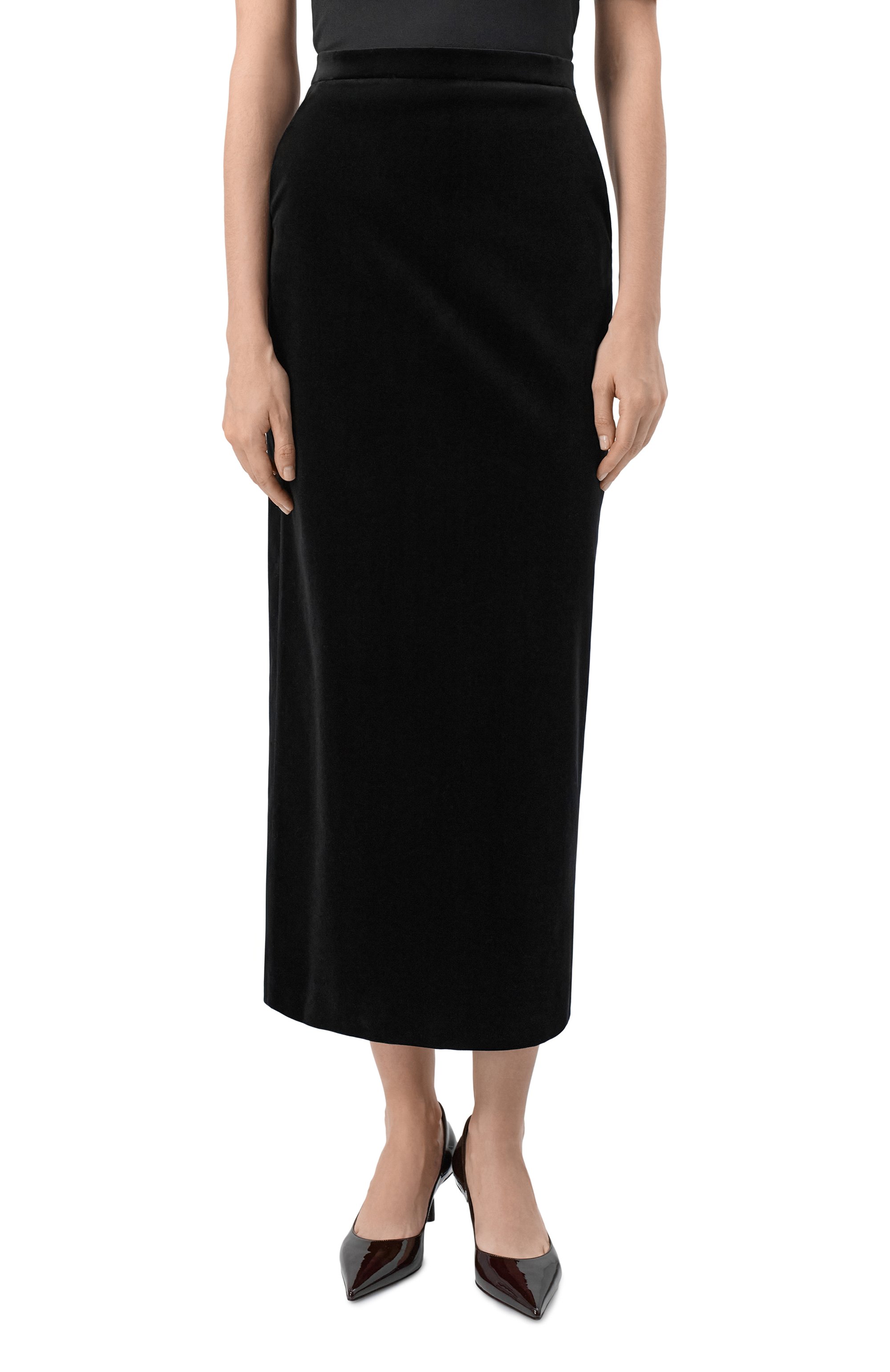 Бархатная юбка ANTONELLI FIRENZE, арт. P9119/682B, фото 3