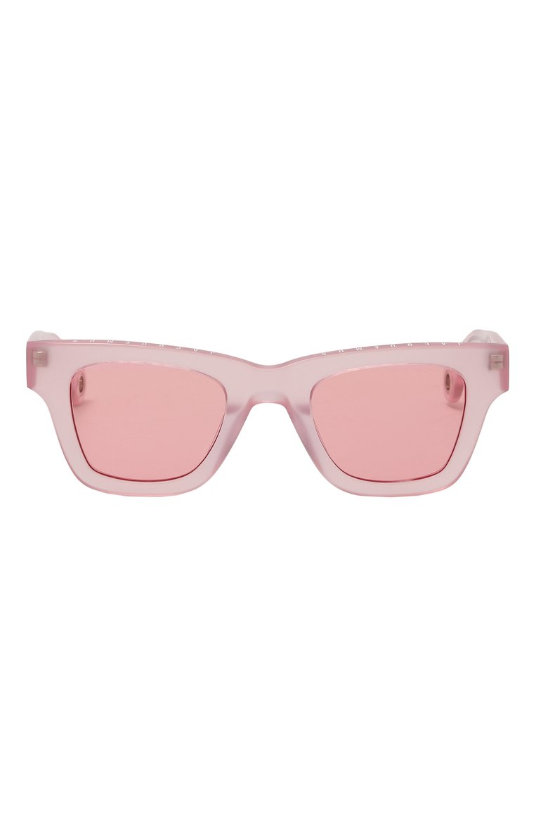 Женские солнцезащитные очки JACQUEMUS светло-розового �цвета, арт. LES LUNETTES N0CI0 MULTI PINK | Фото 3 (Тип очков: С/з; Региональные ограничения белый список (Axapta Mercury): Не проставлено; Нос: Не проставлено; Материал: Пластик; Оптика Гендер: оптика-женское; Очки форма: Квадратные)