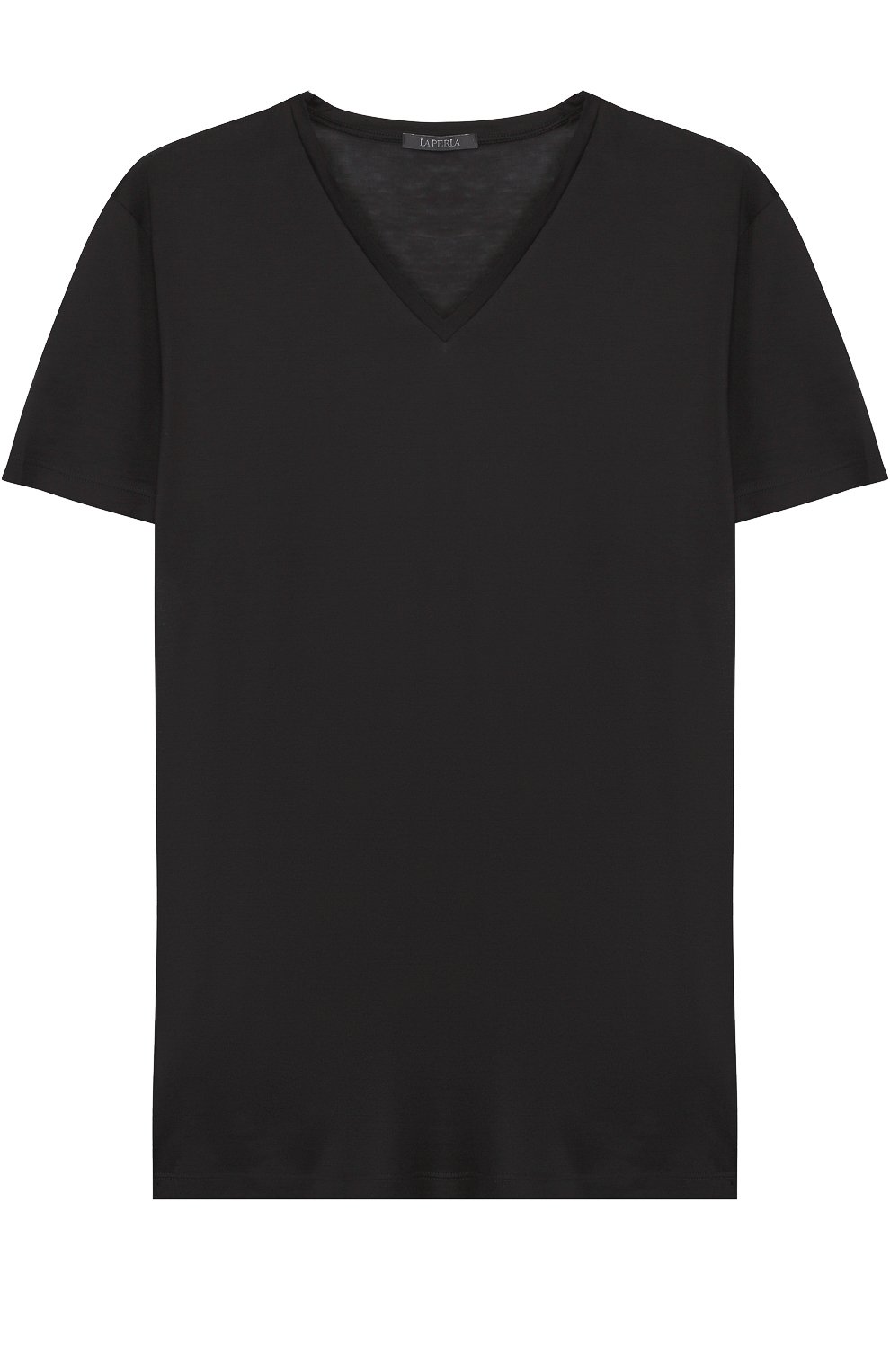 Хлопковая футболка с v-образным вырезом LA PERLA, арт. 0020152, фото 1
